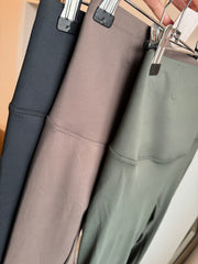 KHAKI HIGH WAISTED  SCULPTING ENERGY LEGGINGS