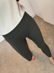 KHAKI HIGH WAISTED  SCULPTING ENERGY LEGGINGS