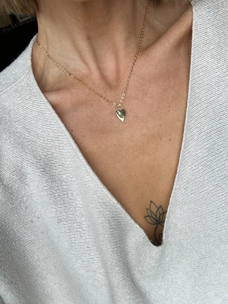 GOLD WILD HEART NECKLACE BY WISH -  The Style Society Boutique 