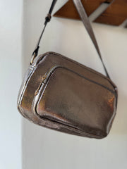 METALLIC DAY BAG -  The Style Society Boutique 