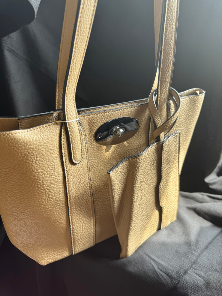 THE MINI TOTE IN NUDE -  The Style Society Boutique 