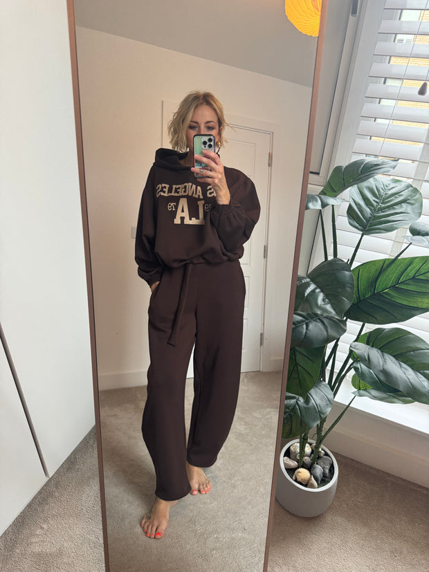 BALLOON TROUSER IN BROWN