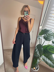 BALLOON TROUSER IN NAVY