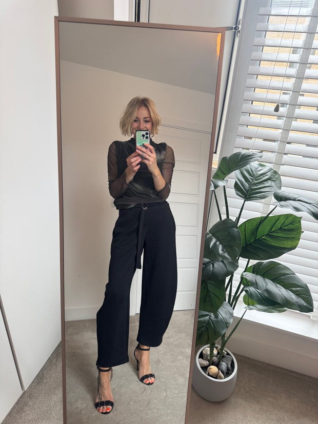 BALLOON TROUSER IN BLACK
