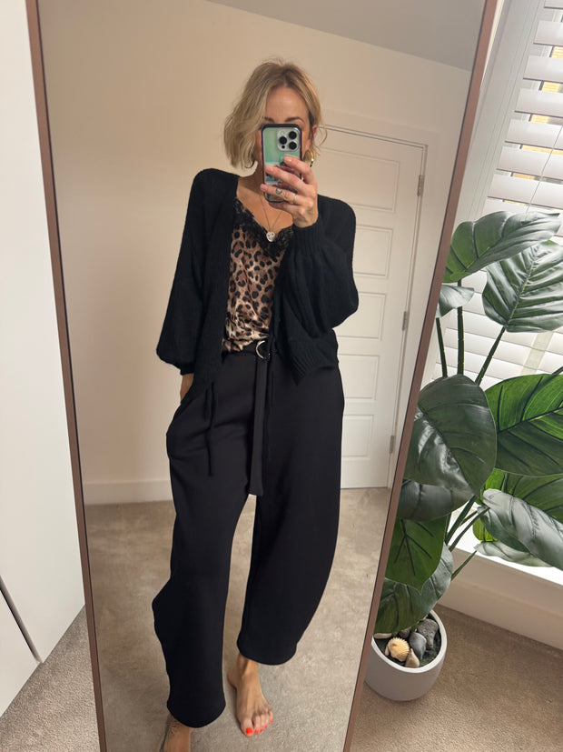 BALLOON TROUSER IN BLACK