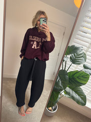 BALLOON TROUSER IN BLACK