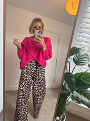 LEOPARD PRINT TROUSER
