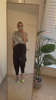 SPARKLE JOGGER IN BLACK